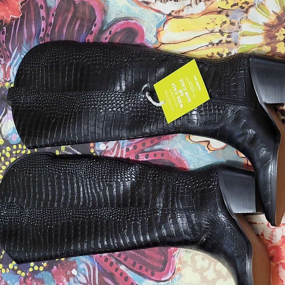 COPY - Tall Leather Western Style Boots